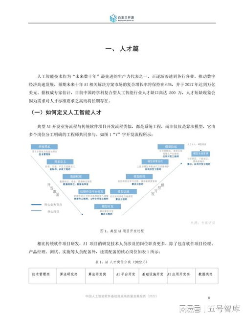 中國人工智能軟件基礎設施高質量發展報告 聚焦人工智能基礎軟件開發